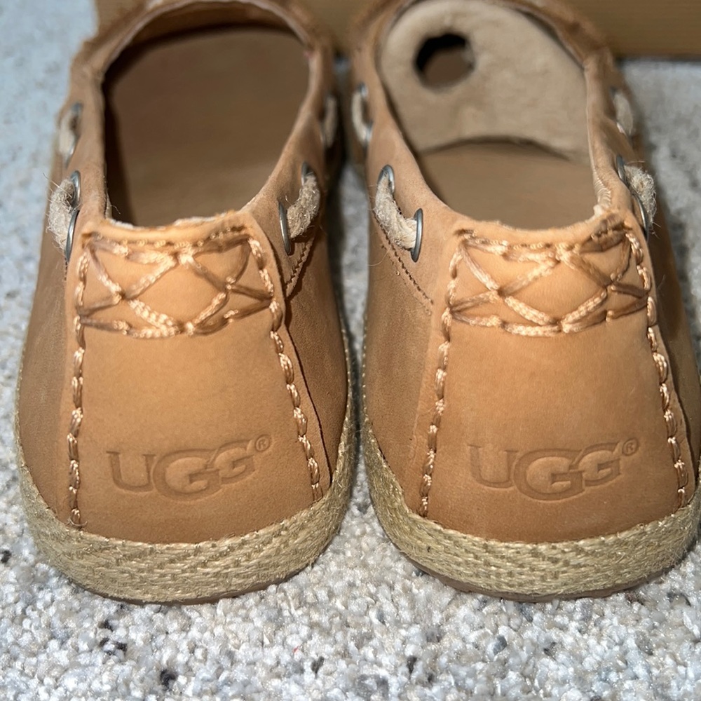NIB AUTH UGG CHIVON FLAT CHESTNUT - Picture 6 of 8